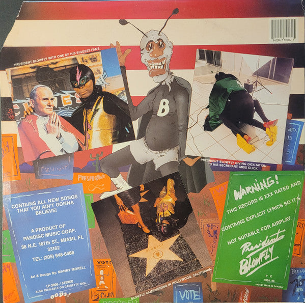 Master Release: Blowfly For President by Blowfly
