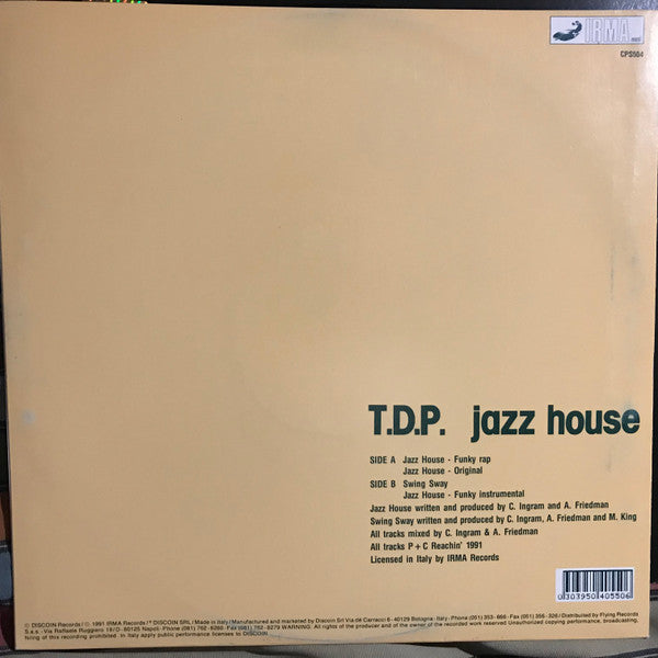 Master Release: Jazz House by TDP