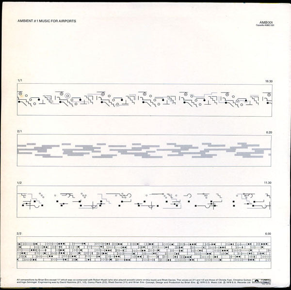 Release: Ambient 1 (Music For Airports)-Vinyl-UK-1979-AMB 001, 2310647-125776