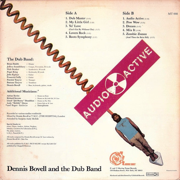 Master Release: Audio Active by Dennis Bovell