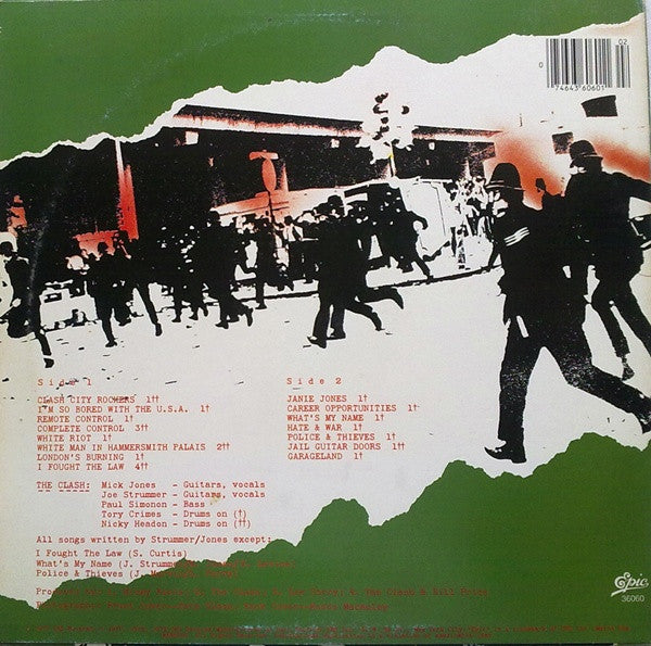 Release: The Clash-Vinyl-US-None-PE 36060, 36060-641537