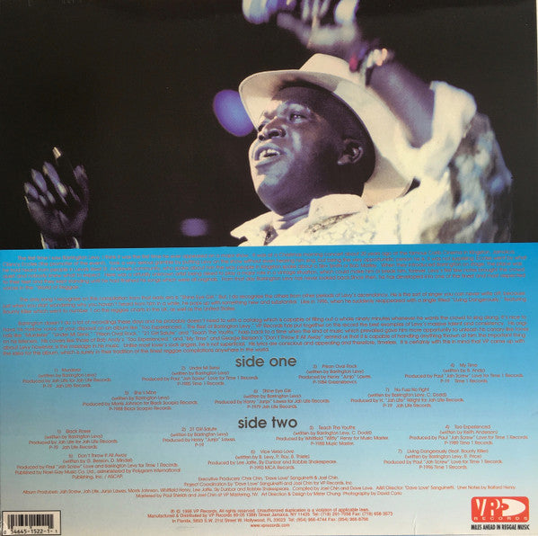 Release: Too Experienced ... The Best Of Barrington Levy-Vinyl-US-1998-VPRL-1522-343491