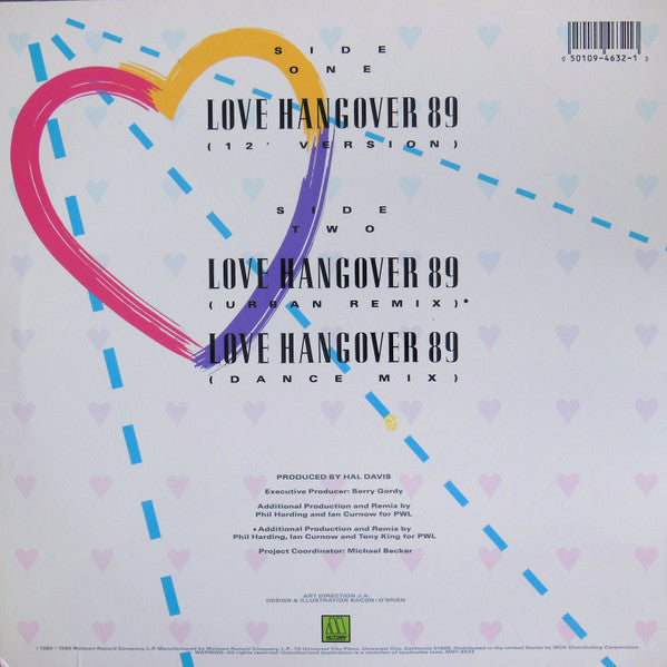 Release: Love Hangover (PWL '88 Remixes)-Vinyl-US-1989-MOT-4632-421049