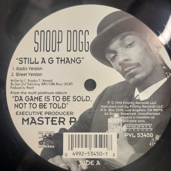 Master Release: Still A G Thang by Snoop Dogg