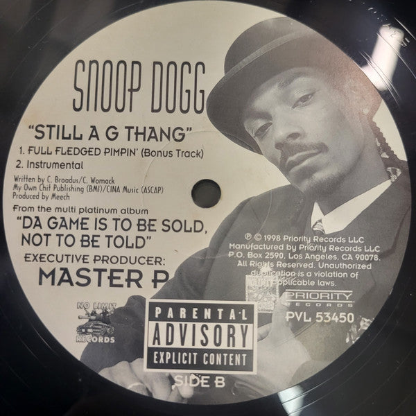 Master Release: Still A G Thang by Snoop Dogg