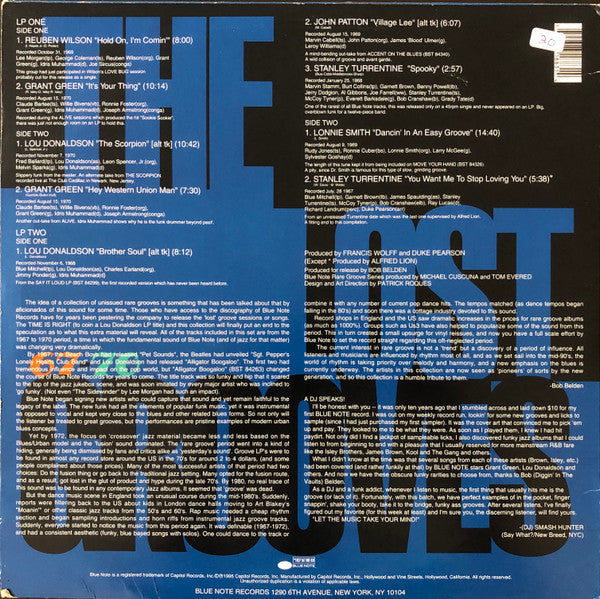 Release: The Lost Grooves (Rare And Previously Unissued Slices Of Funk From The Vaults Of Blue Note 67-70)-Vinyl-US-1995-B1 7243 8 31883 1 4-800394