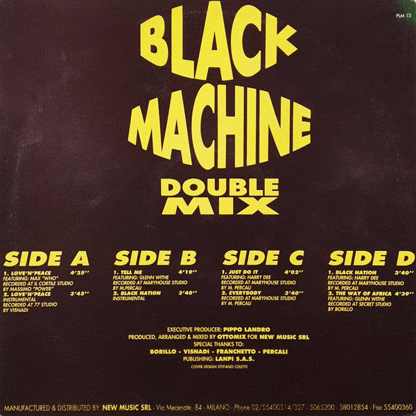 Master Release: Double Mix by Black Machine