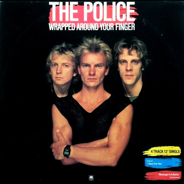 Release: Wrapped Around Your Finger-Vinyl-UK-1983-AMX 127-442405