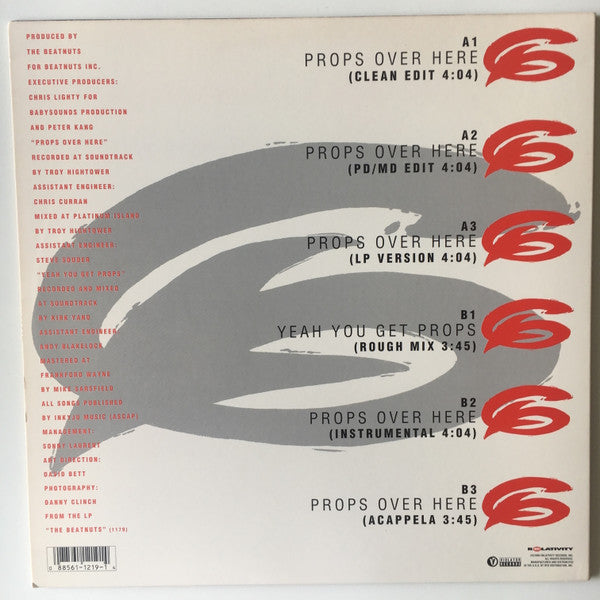 Master Release: Props Over Here by The Beatnuts