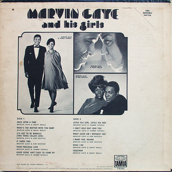 Release: Marvin Gaye And His Girls-Vinyl-US-1969-TS 293, TS293, 293-833984