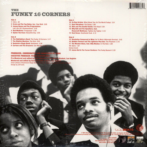 Master Release: The Funky 16 Corners by Various