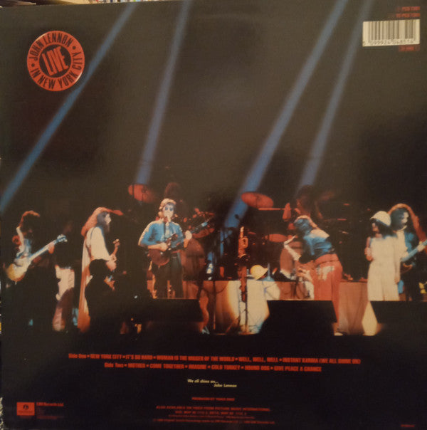Release: Live In New York City-Vinyl-UK-1986-PCS 7301, 24 0485 1-570663