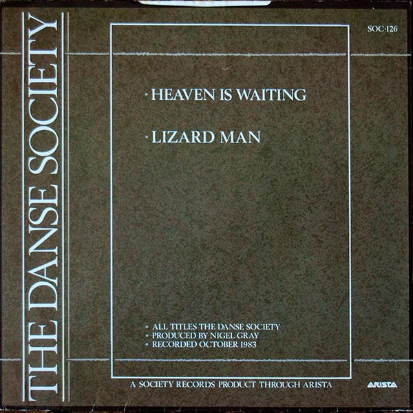 Release: Heaven Is Waiting-Vinyl-UK-1983-SOC 126, SOC 126-197105