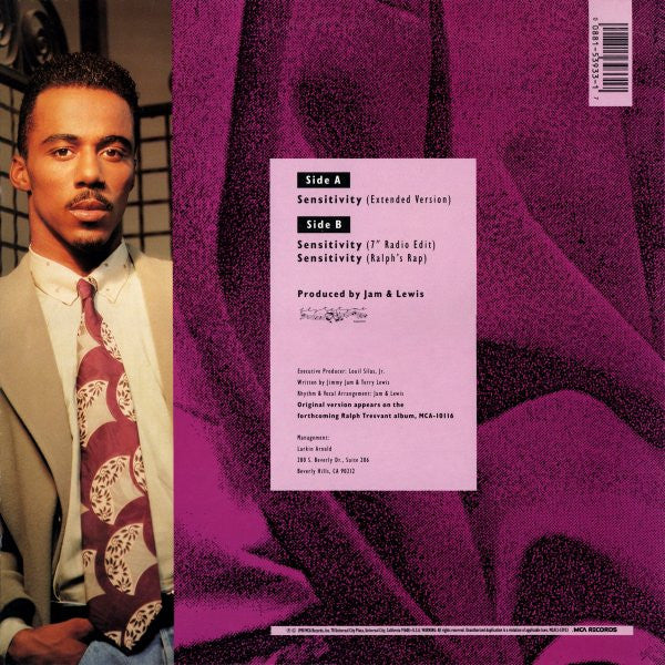 Release: Sensitivity-Vinyl-US-1990-MCA12-53933-548272