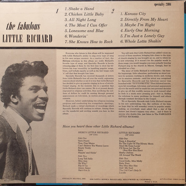 The Fabulous Little Richard