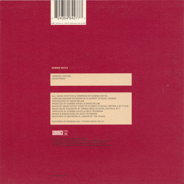 Master Release: Hanging Around by Gemma Hayes