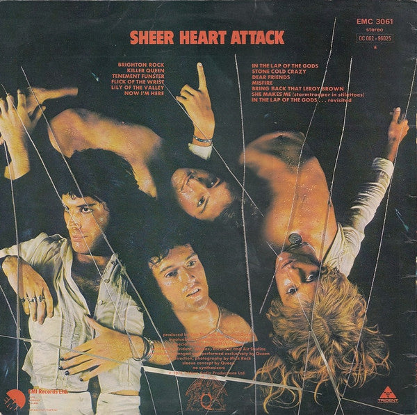 Release: Sheer Heart Attack-Vinyl-UK-1974-EMC 3061, 0C 062 ◦ 96 025-777747