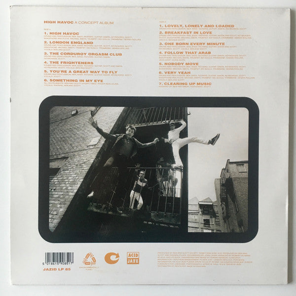 Release: High Havoc-Vinyl-UK-1993-JAZID LP 85-162631