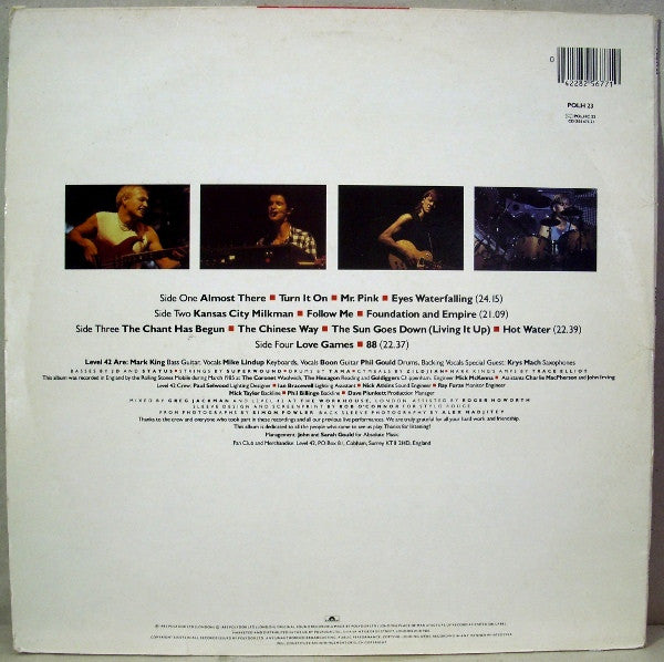 Master Release: A Physical Presence by Level 42