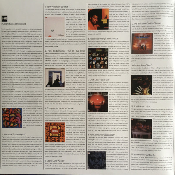 Master Release: Between Or Beyond The Black Forest (Dancefloor Jazz Classics From The Legendary MPS Label) by Various