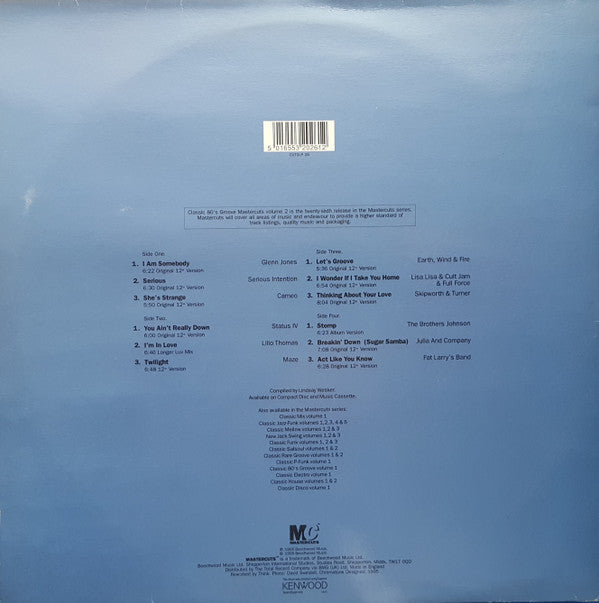Master Release: Classic 80's Groove Mastercuts Volume 2 by Various