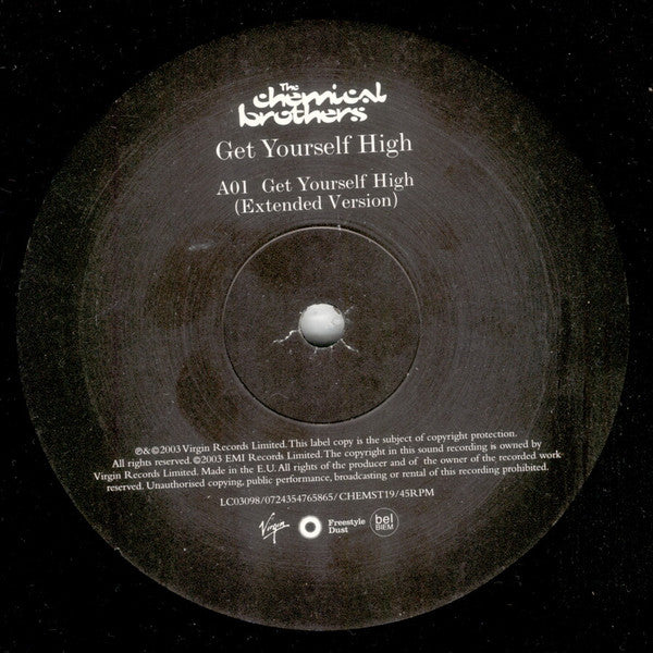 Master Release: Get Yourself High by The Chemical Brothers