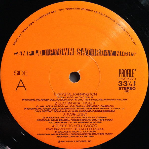 Release: Uptown Saturday Night-Vinyl-US-1997-PRO-1470-1-219514