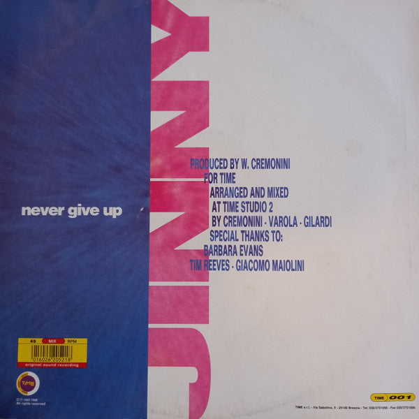 Master Release: Never Give Up by Jinny