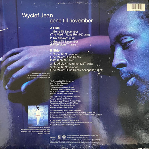 Master Release: Gone Till November by Wyclef Jean