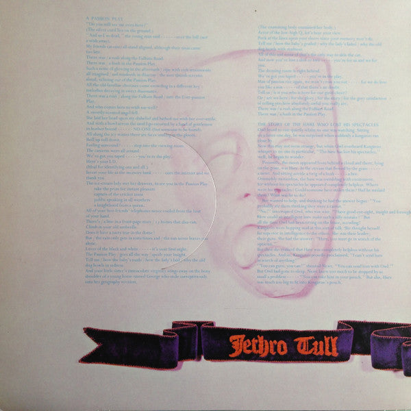 Release: A Passion Play-Vinyl-UK-1973-CHR 1040-654177