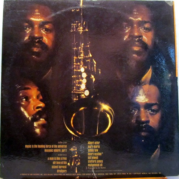 Master Release: Music Is The Healing Force Of The Universe by Albert Ayler
