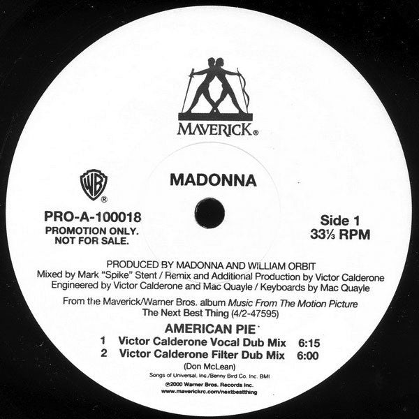 Release: American Pie-Vinyl-US-2000-PRO-A-100018-690370