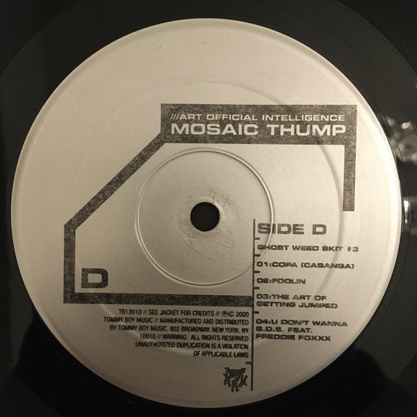 Art Official Intelligence: Mosaic Thump