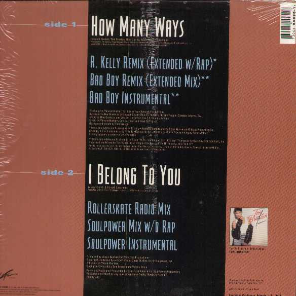 Master Release: I Belong To You / How Many Ways by Toni Braxton