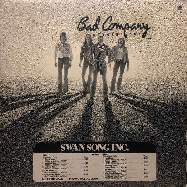 Release: Burnin' Sky-Vinyl-US-1977-SS 8500-380968