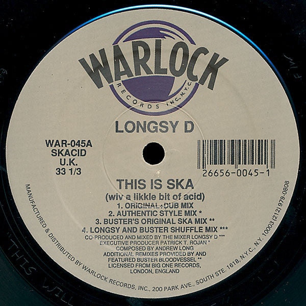 Master Release: This Is Ska by Longsy D