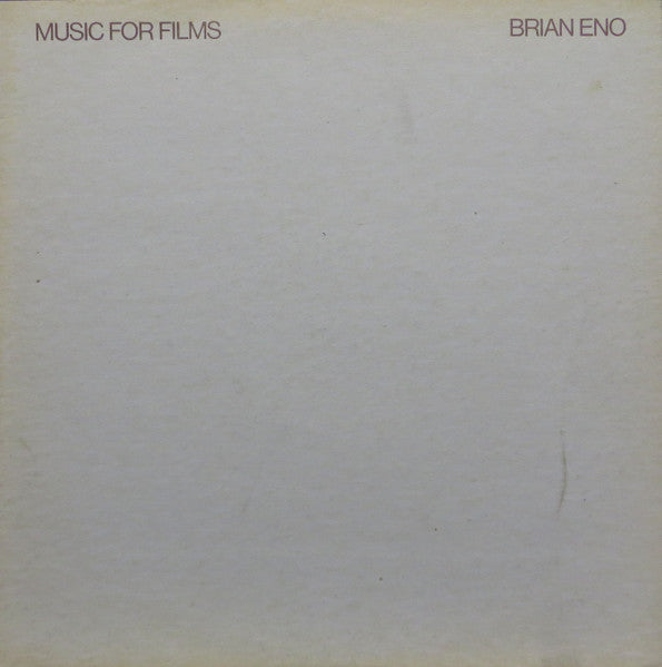 Release: Music For Films-Vinyl-UK-1978-2310 623-964290
