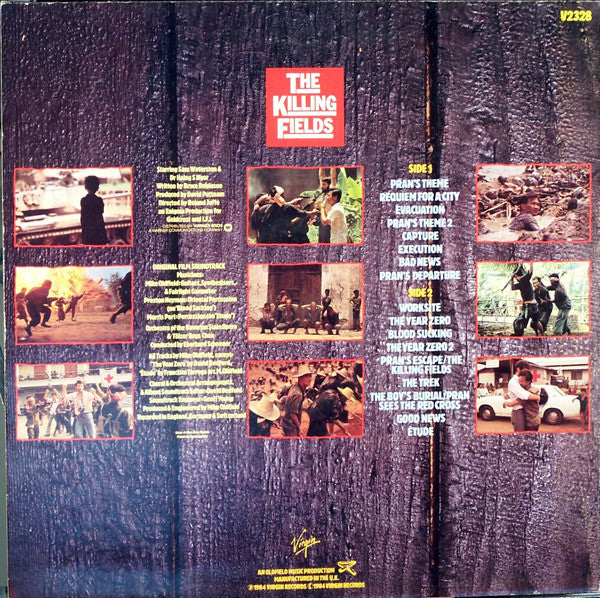 Release: The Killing Fields (Original Film Soundtrack)-Vinyl-UK-1984-V2328, V 2328-305418