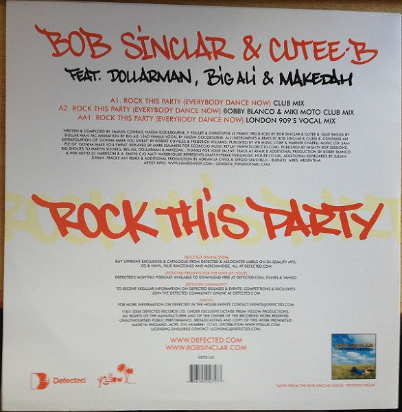 Release: Rock This Party-Vinyl-UK-2006-DFTD142, DFTD142-799584
