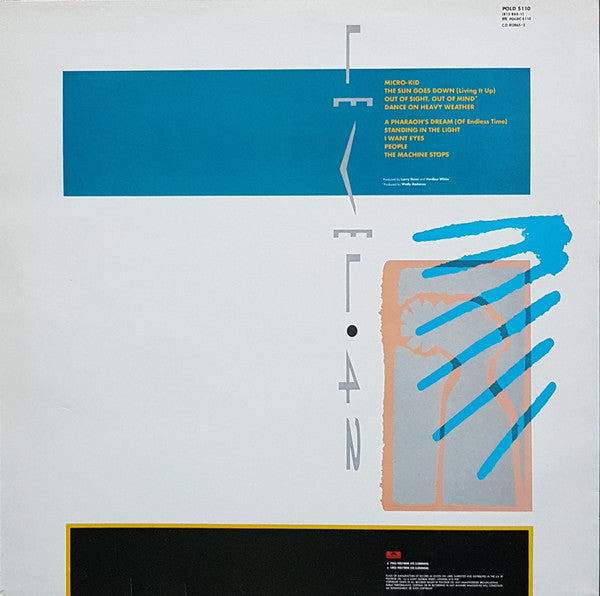 Release: Standing In The Light-Vinyl-UK-1983-POLD 5110, 813 865-1-546629