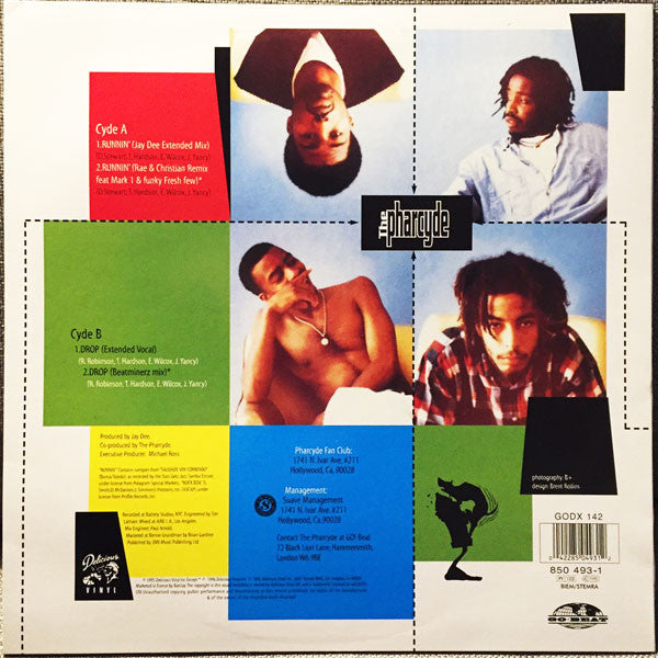Release: Runnin'-Vinyl-UK & Europe-1996-GODX 142, 850 493-1-328550