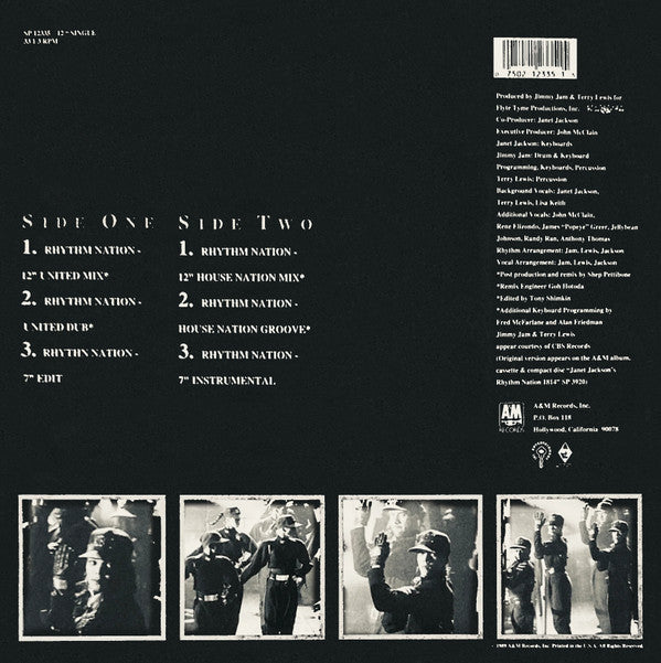 Master Release: Rhythm Nation by Janet Jackson