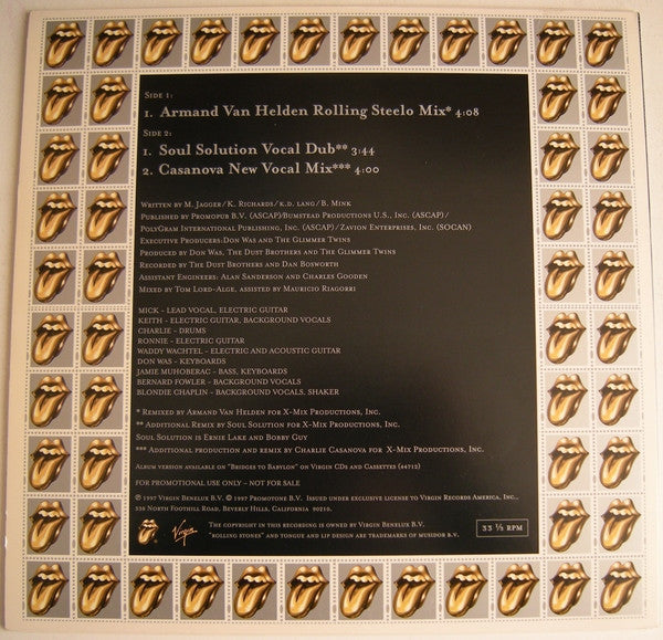 Master Release: Anybody Seen My Baby by The Rolling Stones