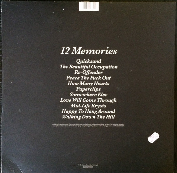 Master Release: 12 Memories by Travis