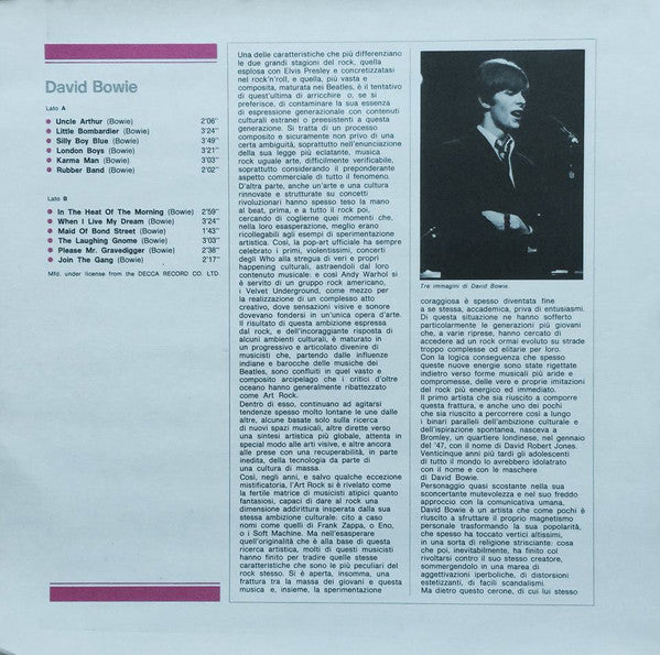 Release: David Bowie-Vinyl-Italy-1981-GSR - 21-932843