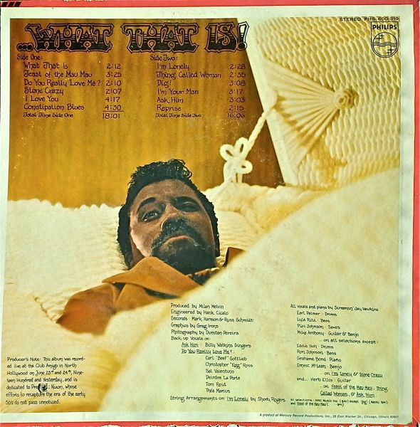 Master Release: ...What That Is! by Screamin' Jay Hawkins
