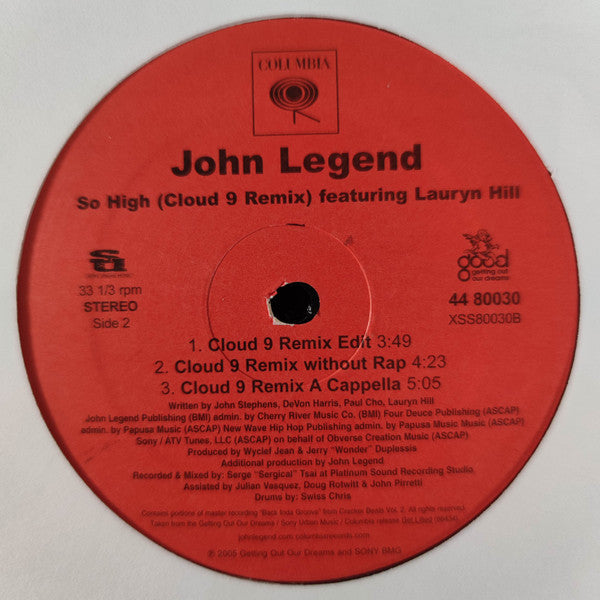 Release: So High-Vinyl-US-2005-44 80030, 44 80030, 44 80030-636768