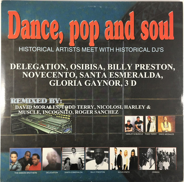 Release: Dance, Pop And Soul-Vinyl-Italy-None-SML 025 LP-132528