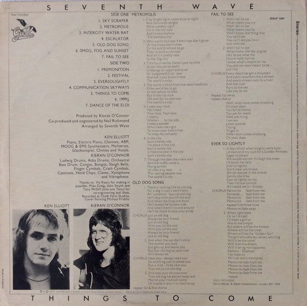 Release: Things To Come-Vinyl-UK-1974-GULP 1001, GULP.1001-442866