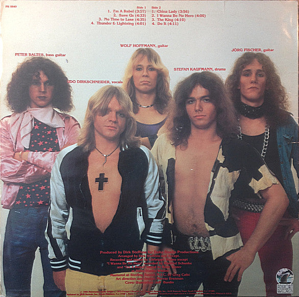 Master Release: I'm A Rebel by Accept